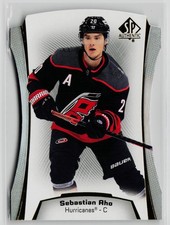 Sebastian Aho - 2021-22 SP Authentic Die Cuts #DC-6 Carolina Hurricanes