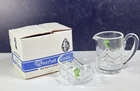 Waterford Crystal Creamer Open Sugar Bowl Set 110/491 Vintage Original Box NOS
