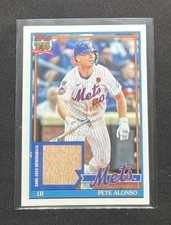 2026 Topps Pete Alonso Game Used 1991 Topps Relic Mets #91R-PA