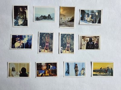 Vintage 1980 Star Wars FKS Empire Strikes Back - 12x UNBENUTZTE Aufkleber Restposten