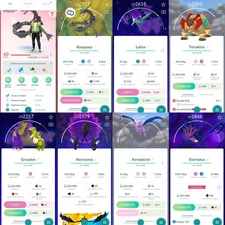 Pokémon Acc Go - Lvl60 - 104 Shiny - 183 Legendary