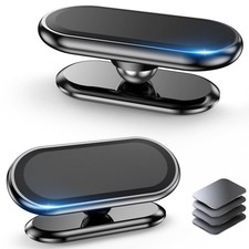   2-Pack  Magnetic Phone Holder for car,  Super Strong Magnet   7, Black