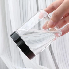 16 Pack 8oz Plastic Containers with Lids, Jars with Lids, Great for storing,l...