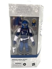 Star Wars Black Series Mandalorian Scout Holiday Edition Boxed 6