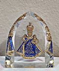 Vintage Bohemia Crystal "Infant Jesus of Prague" Paperweight – Excellent Cond. — photo 2