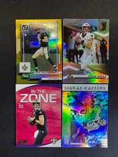 (4) Drew Brees Donruss Gold Elite Score In The Zone Signal Callers Saints