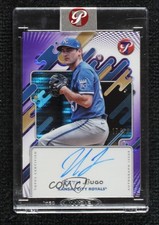 2025 Topps Pristine Purple Pulsar Refractor 17/99 Seth Lugo #PA-SL Auto 04qn