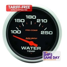 Autometer 5437, One Pro-Comp 2-5/8In Water Temp 100-250 Elect. Performance Parts