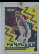 2023-24 Panini Prizm Draft Picks Fearless Gold Nick Smith Jr. Rookie 04/10