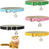 5 StüCk KatzenhalsbäNder Verstellbare Katzenhalsband Haustier Halsband