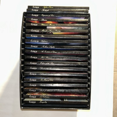 Vintage 1996 In Classical Mood CD box set collection of 19 CDS