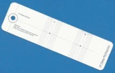 LP Gear Turntable Stylus/Cartridge Protractor Alignment Tool w/ Zero Level