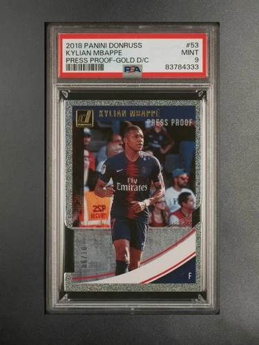 Kylian Mbapp 2018 Donruss Kylian Mbapp #53 Gold