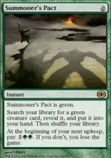 Future Sight Summoner's Pact x1 Moderate Play, English Magic Mtg M:tG