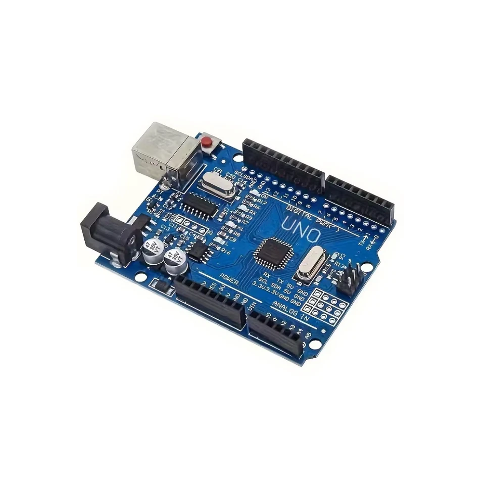 Arduino UNO R3 Compatibile ATmega328P CH340 Scheda Sviluppo + Cavo USB PC IDE - Immagine 3 di 3