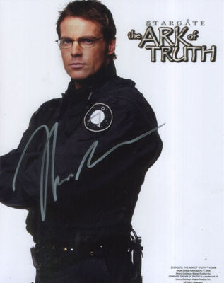 Michael Shanks Autograph Stargate Thor Twilight Zone Smallville Autograph