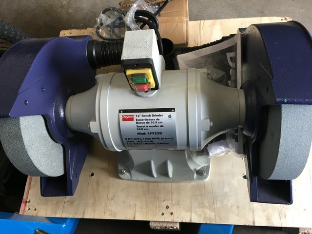 Dayton 1FYX2 Bench Grinder 12 in 1800 