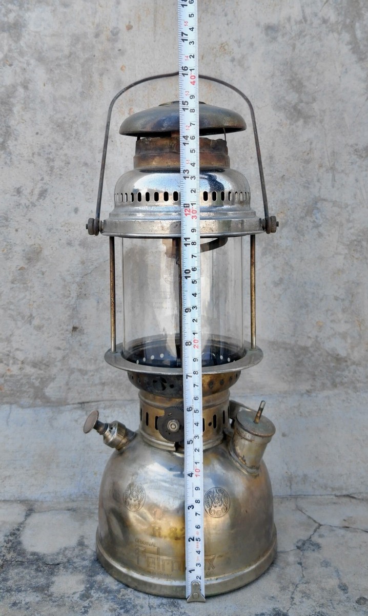 VINTAGE BRASS R 826 ORIGINAL PETROMAX MADE IN GERMANY BRASS