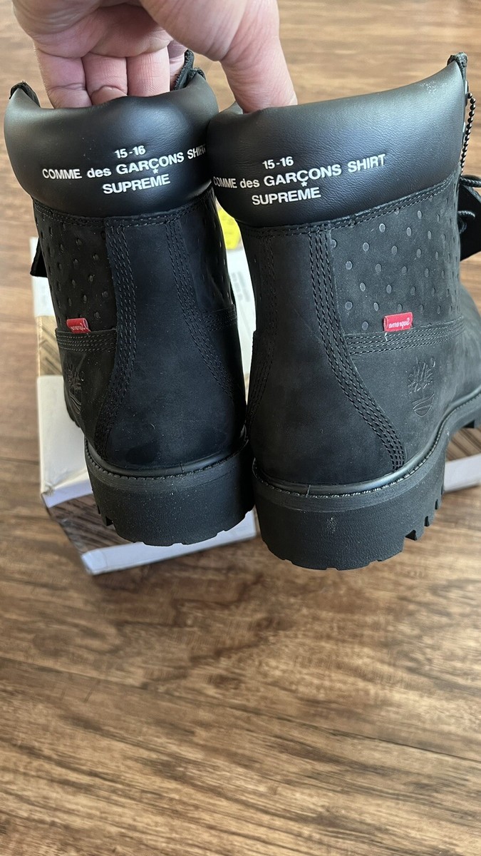SAMPLE Supreme x Timberland Boots x COMME Des Garçons Mens SAMPLE Supreme x Timberland Boots x COMME Des Garçons Mens