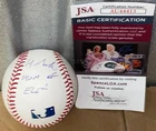 Maye Musk Signed Autographed Rawlings MLB Baseball Elon Mom Insc To The Moon JSA