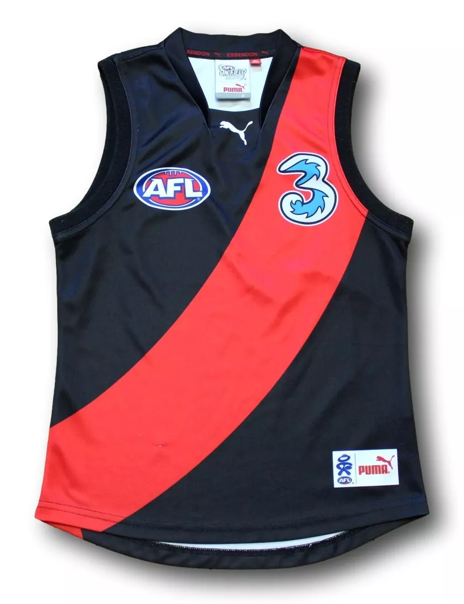 Men s 2008 Essendon Bombers Puma Home Football Jumper Guernsey Size S