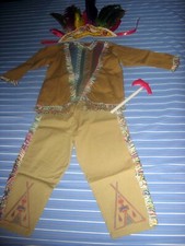 Vintage 1950s Child's Native American Costume from B. Altman's Co.