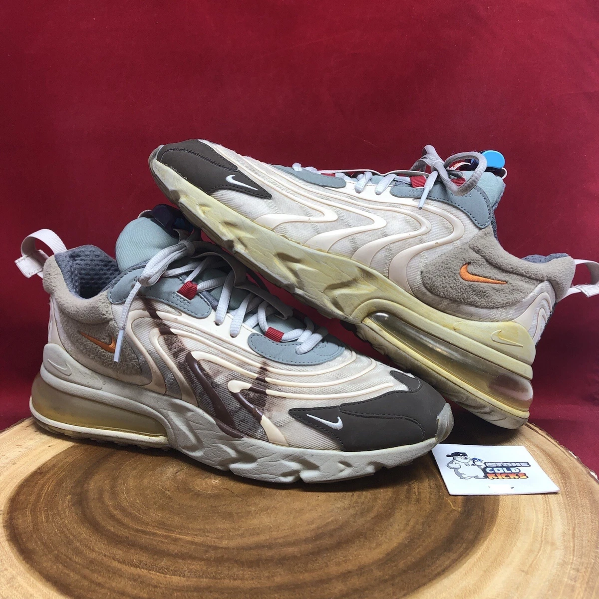 NIKE AIR MAX 270 CACTUS TRAILS TRAVIS SCOTT CT2864-200 Size 10