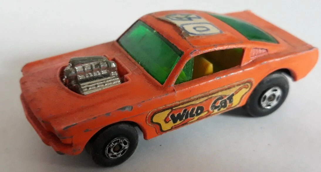 matchbox wildcat dragster 1970 MB