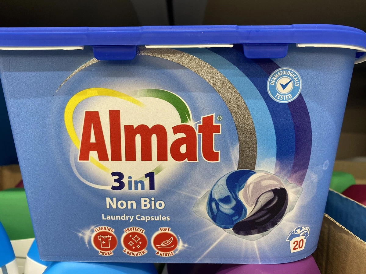 Non biological washing liquid outlet