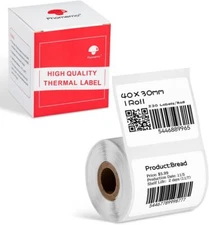 1Roll 40x30mm 230Labels Phomemo Self-Adhesive Label M120/M110/M220 Thermal Paper