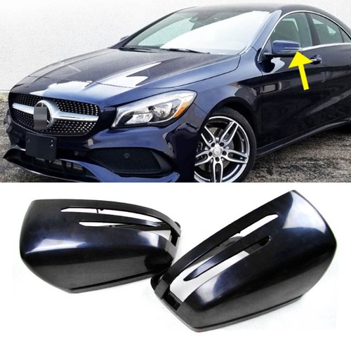 Painted For Mercedes Benz W204 C204 W212 C207 W117 W218 Side Mirror Cover 11-15 - Picture 5 of 5