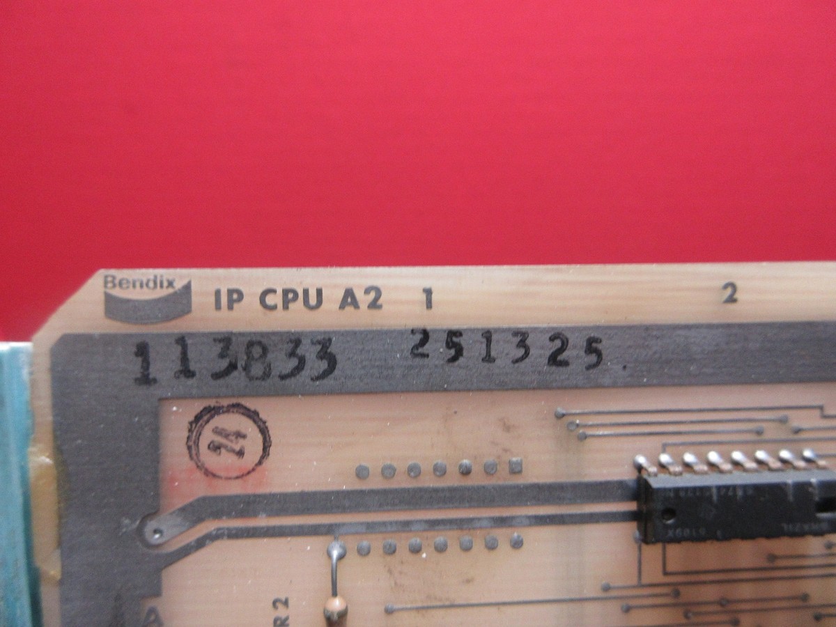 BENDIX BOARD 3735961B IP CPU A2 1 T3732358C 113833 251325 3735961