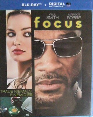 Focus Traue niemals einem Dieb Will Smith Margot Robbie BluRay Blu Ray Blu-Ray
