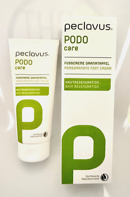Peclavus PODO care Fußcreme Granatapfel, Hautregeneration, 100ml