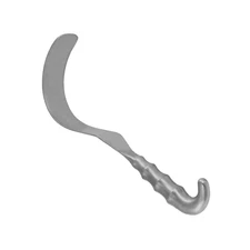 Deaver Retractor, Hollow Grip Handle, 12" x 2", Premium German Stainless