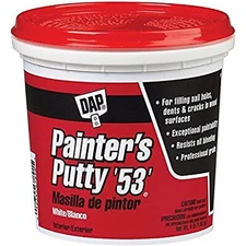 DAP 7079812244 Painters Putty Qt Raw Building Material, Quart, White