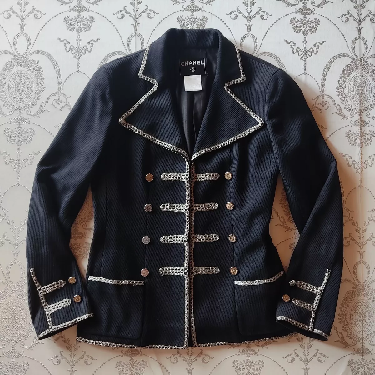 Chanel Homme men Napoleon Jacket size 44 Karl lagerfeld