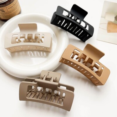 2 x Haarklammer Set 2-teilig Große Haarklammer Haarspangen Damen Claw Clip Frau