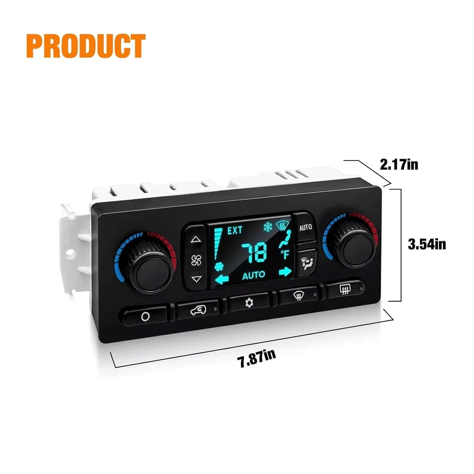 Módulo de control de temperatura climática de calefacción de aire acondicionado para Chevy Silverado 1500 2500 3500 Foto 4 de 4