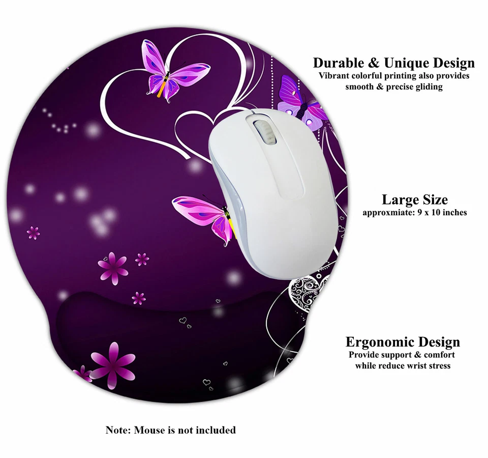 Mouse Pad with Wrist Rest Support & Durable Ergonomic Gaming Mouse Pad - 2503 - Image 2 of 4