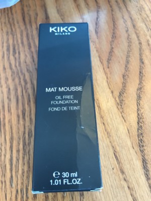 KIKO Milano Mat Mousse Öl Freie Foundation 30Ml WR100 Versand In 24H