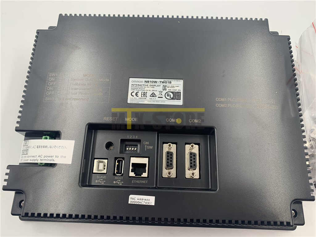 Buy Omron NB10W-TW01B 254 mm(10 Inch) TFT Color LCD HMI Online at