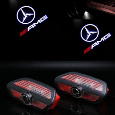 4X NEW Car Door LED Lights ghost projector light for MB S Class W222 2014