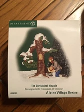 Dept 56 Alpine Village The Christkindl Miracle #806283 Old Store Stock w/Box