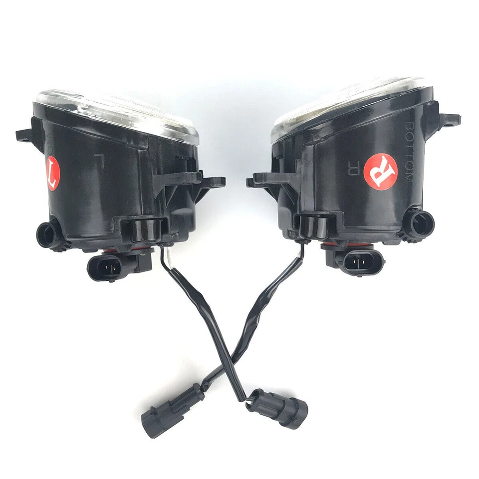 LED Fog Light Kit Angel Eye Rings DRL Daytime Running Lamp For Toyota Prius V - Image 4 of 4