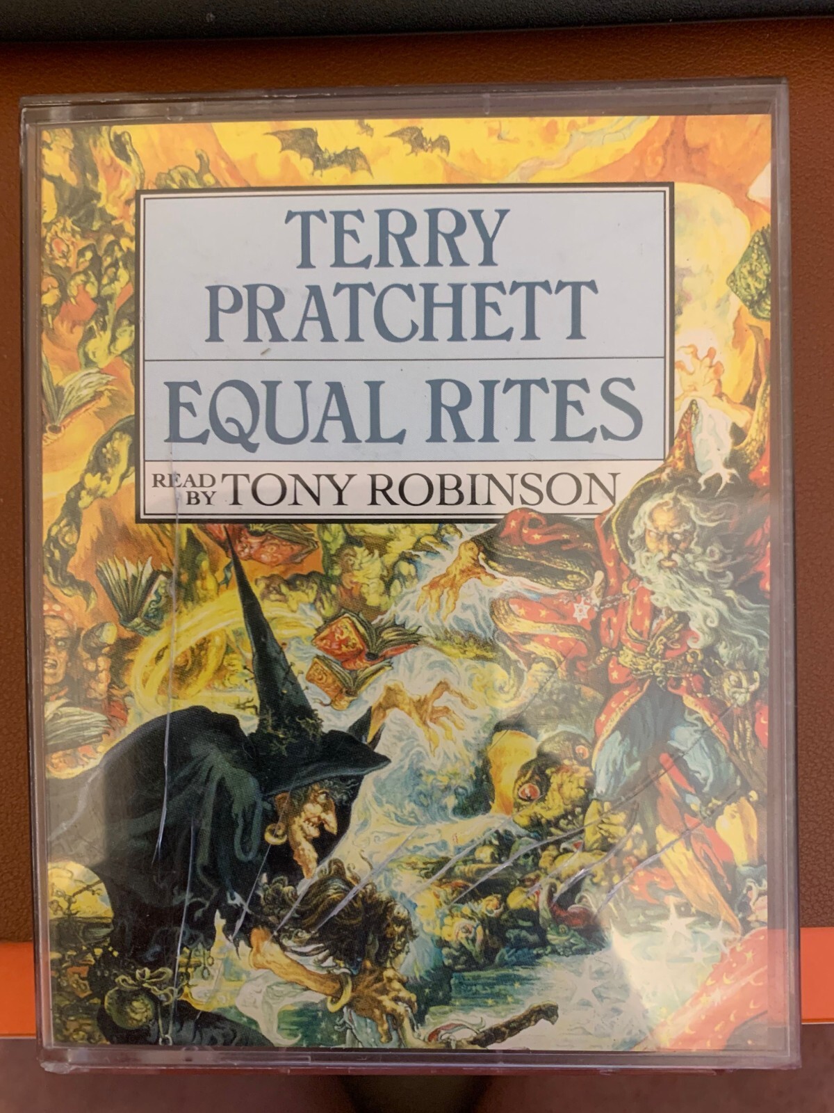 TERRY PRATCHETT - EQUAL RITES (AUDIO CASSETTE X2) 3 hours