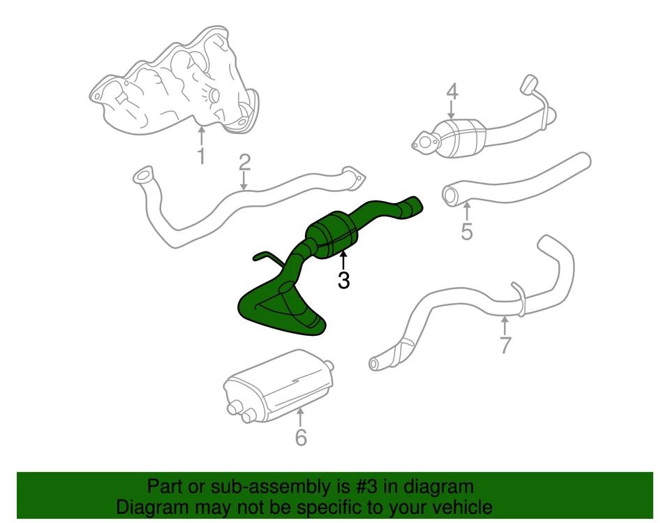 Genuine GM Front Pipe 19420109 — 第 3/3 张图片