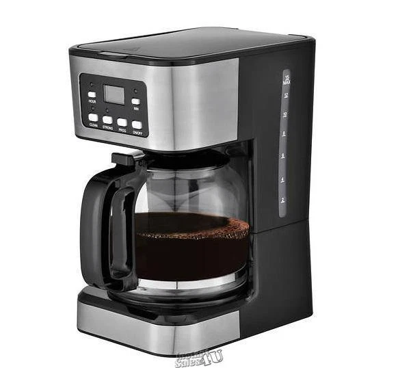 Brentwood Select 12-Cup Digital Programmable Coffee Maker TS-222BK