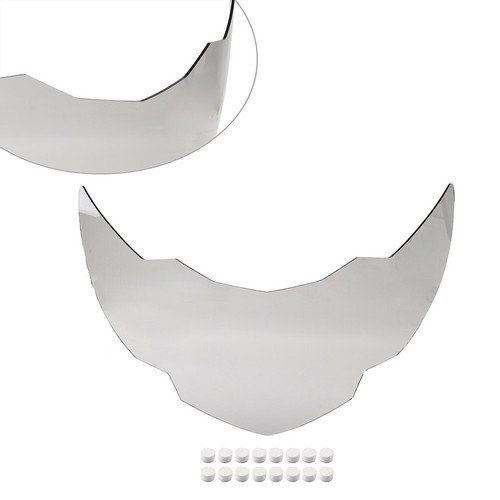 Headlight Front Protector Cover Gray For BMW K1600GT K1600GTL 1020