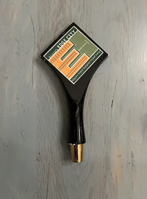 Bristol's EDGE CITY Belgian Tripel Bar Beer Tap Handle 8'' Keg Pull